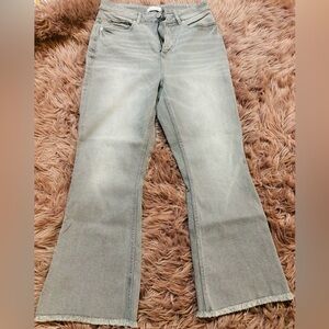 Loft curvy girlfriend jeans in grey - new with tags